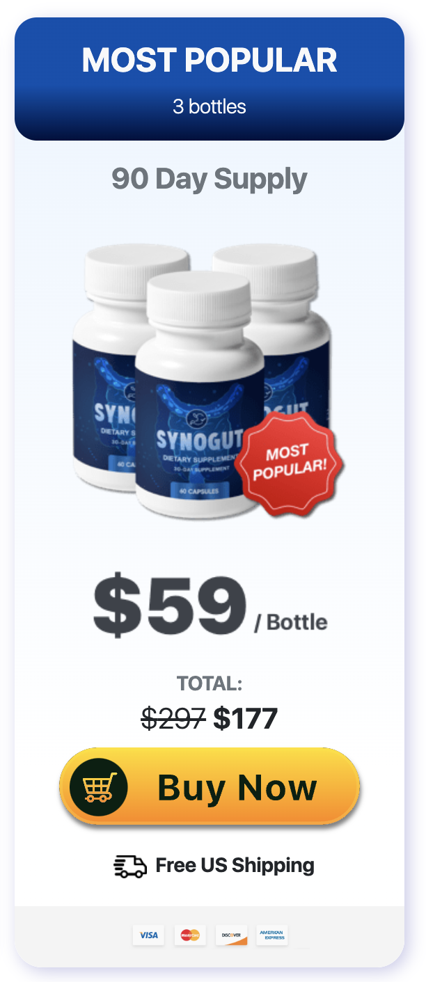 Synogut Three Bottle Review